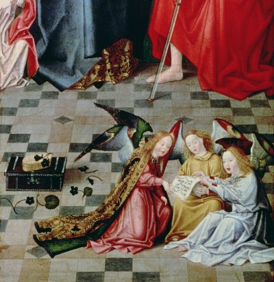 The Seven Joys of the Virgin Altarpiece (detail) by Master of the Holy Parent
