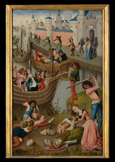 Panel from the Legend of St. Ursula by Master of the Legend of St. Ursula
