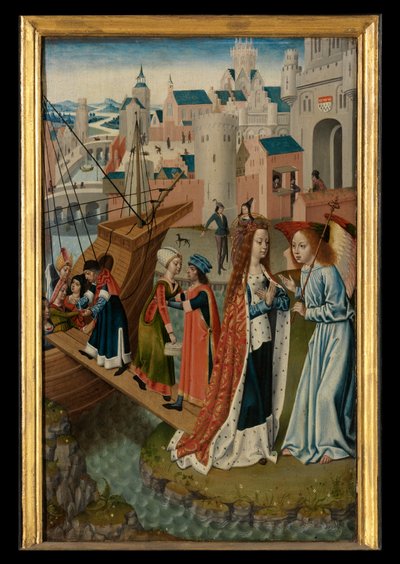 Panel from the Legend of St. Ursula by Master of the Legend of St. Ursula