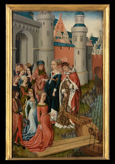 Panel from the Legend of St. Ursula by Master of the Legend of St. Ursula