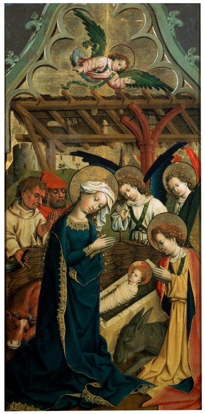 The Nativity of Christ by Master of the Lichtenstein Castle