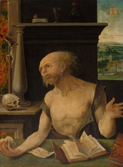 Saint Jerome in Penitence by Master of the Lille Adoration