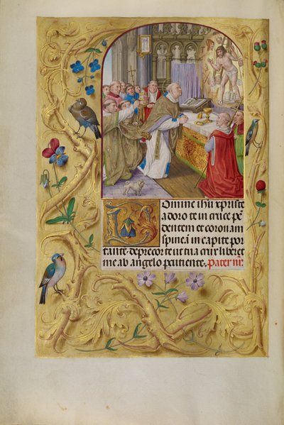 The Mass of Saint Gregory by Master of the Lübeck Bible