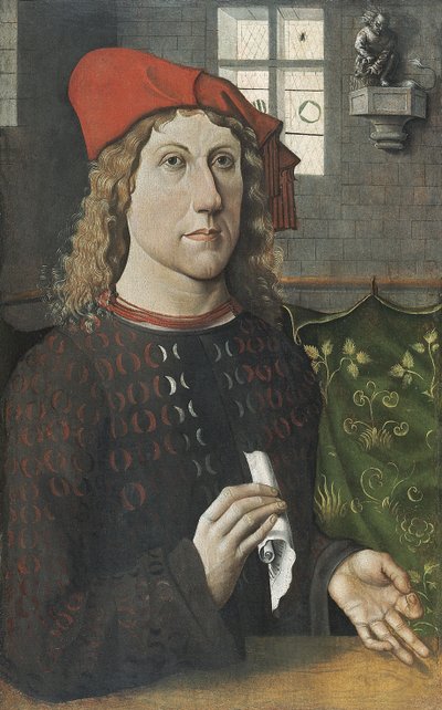 Portrait of a Young Man by Master of the Lüneburg Last Judgement