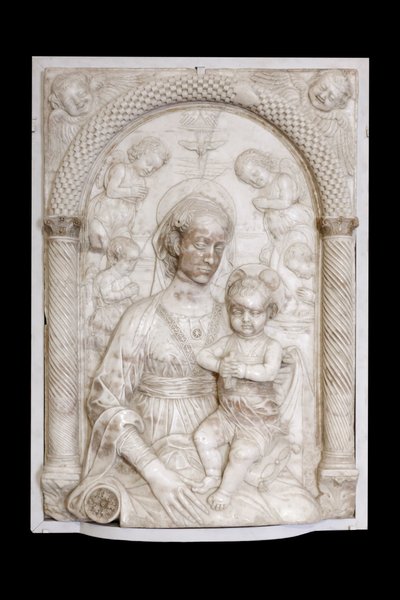 Madonna with Child and Angels, c.1460 by Master of the Marble Madonnas