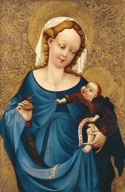 Madonna with the inkwell, ca 1430 by Master of the Middle Rhine