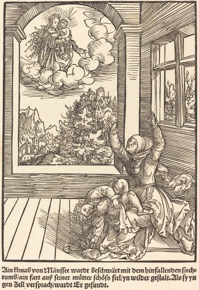 Ain Khnab von Mansee Wardt by Master of the Miracles of Mariazell