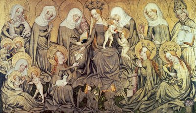 Centre panel of the Ortenberg Altarpiece by Master of the Ortenberg Altar
