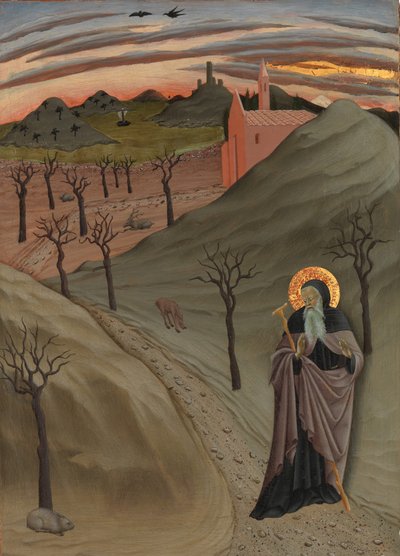 Saint Anthony the Abbot in the Wilderness by Master of the Osservanza