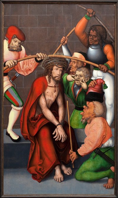 The crown of thorns by Master of the Pflockschen Altar