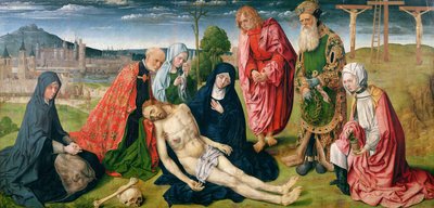 Pieta of Saint-Germain-des-Pres by Master of the Pieta of Saint Germain