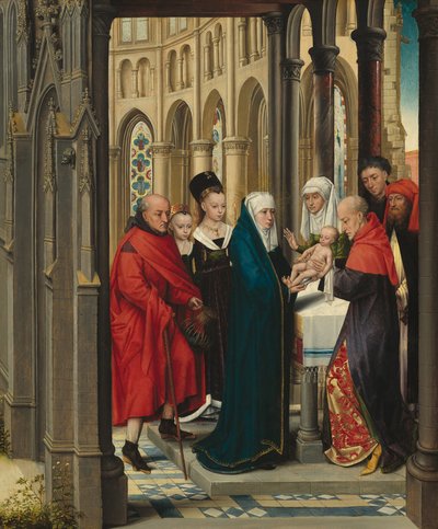 The Presentation in the Temple by Master of the Prado "Adoration of the Magi"