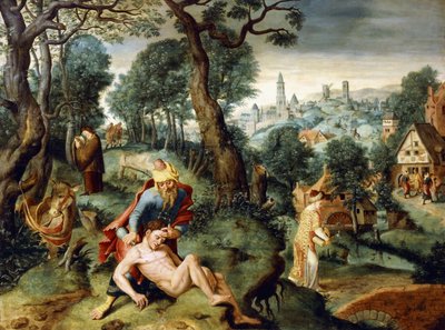 The Parable of the Good Samaritan by Master of the Prodigal Son