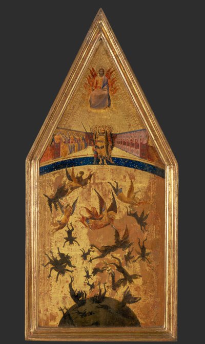 The Fall of the Rebellious Angels by Master of the Rebel Angels
