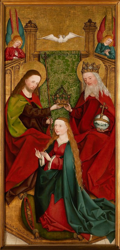 The Coronation of the Blessed Virgin Mary by Master of the Sacristy of Kaufbeuren