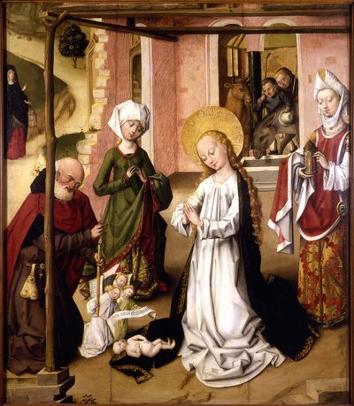 The Adoration of the Christ Child by Master of the Saint Bartholomew Altarpiece