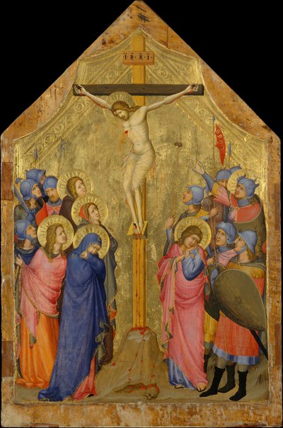 The Crucifixion, ca. 1330-35 by Master of the Saint George Codex