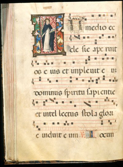 Folio from a Gradual, Late 15th Century by Master of the Saluces Hours (attr. to)