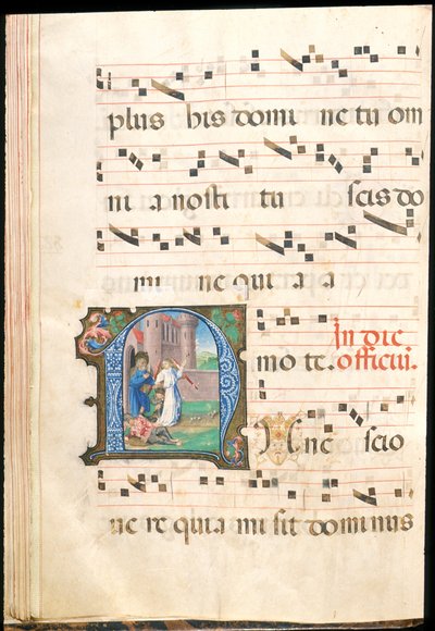 St. Peter liberated from prison (detail) by Master of the Saluces Hours (attr. to)