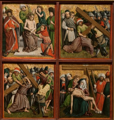 Altarpiece with The Passion of Christ, c. 1440s by Master of the Schlägl Altarpiece