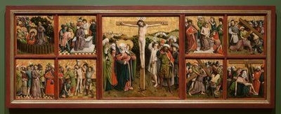 Altarpiece with The Passion of Christ by Master of the Schlägl Altarpiece