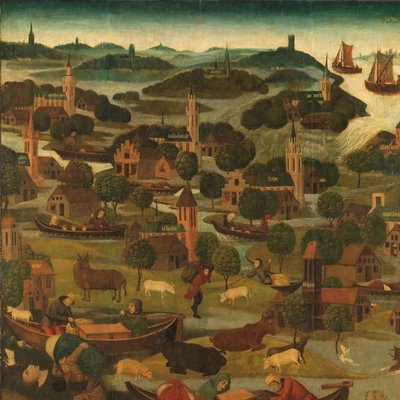 The Saint Elizabeth’s Day Flood by Master of the St Elizabeth Panels