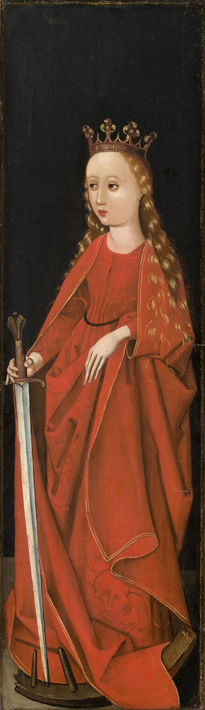 Saint Catherine by Master of the Starck Triptych