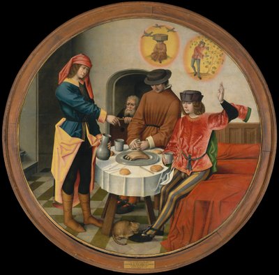 Joseph Interpreting the Dreams of His Fellow Prisoners by Master of the Story of Joseph