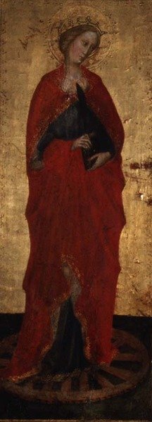 St. Catherine by Master of the Straus Madonna