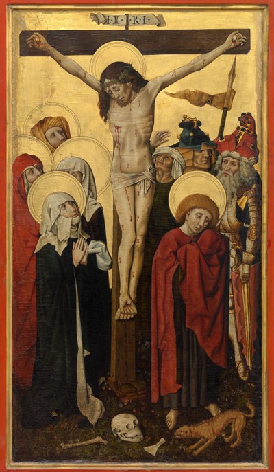 The Crucifixion by Master of the Straus Madonna