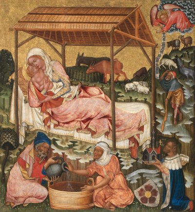 Nativity by Master of the Vyšší Brod Altarpiece