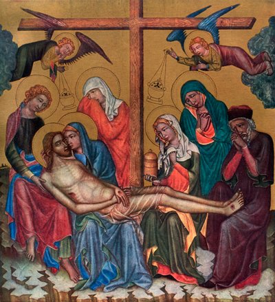 Lament for Christ by Master of the Vyssi Brod Altar
