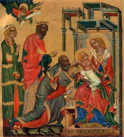The Adoration of the Magi by Master of the Vyssi Brod Altar