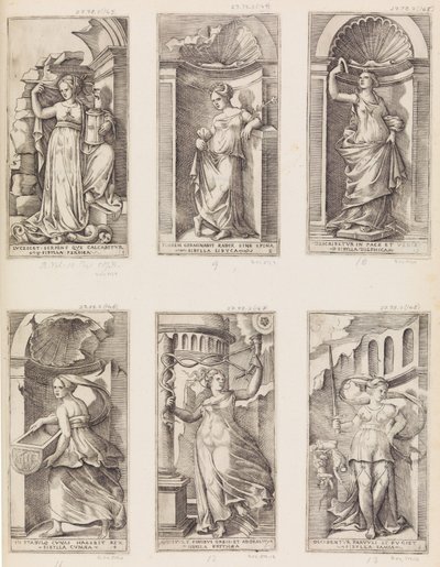 The Libyan Sibyl by Master with the Name of Jesus