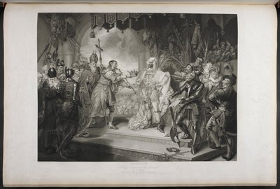 King Richard the Second, Act IV, Scene I, c.1803 (engraving) by Mather Brown