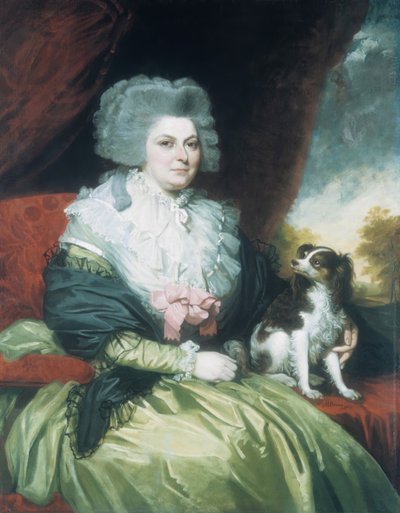 Lady with a Dog by Mather Brown