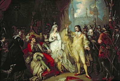 Thomas Howard, Earl of Surrey, Defending His Allegiance to Richard III Before Henry VII After the Battle of Bosworth, 1797 by Mather Brown