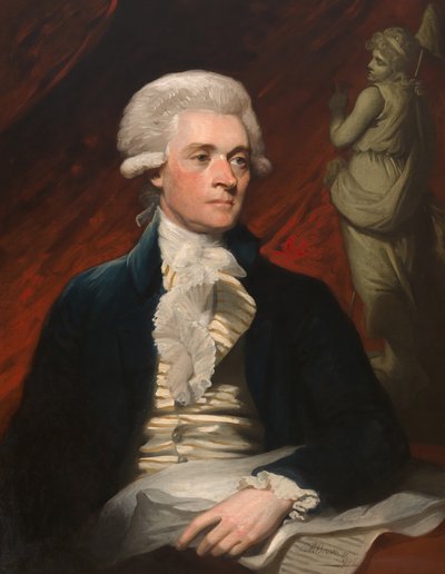 Thomas Jefferson (1743-1826) by Mather Brown