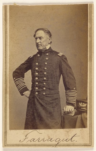 Admiral David Glasgow Farragut by Mathew B. Brady