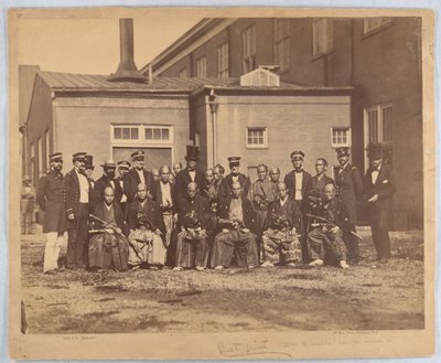 Japanese Embassy, Navy Yard, Washington, DC by Mathew B. Brady