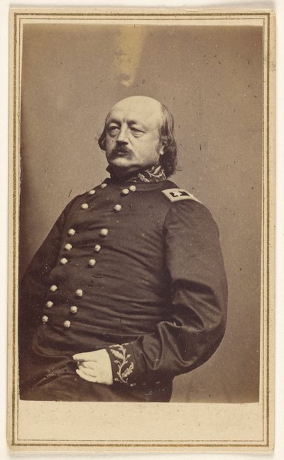 Major-General Benjamin Franklin Butler (1818 - 1893) by Mathew B. Brady