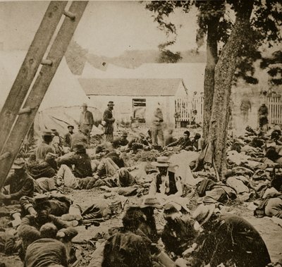 A Field Hospital Scene at Savage