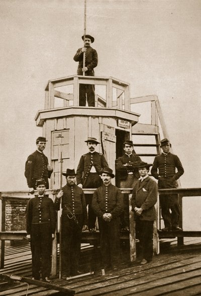 Central Signal Station, Washington, D.C., 1861-65 by Mathew B. Brady