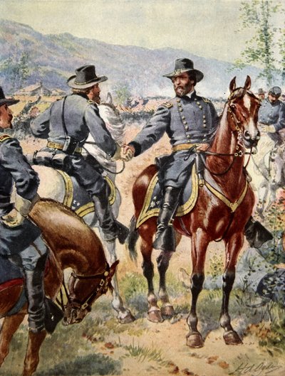 General George Henry Thomas at the battle of Chickamauga, 20th September 1863 by Mathew B. Brady