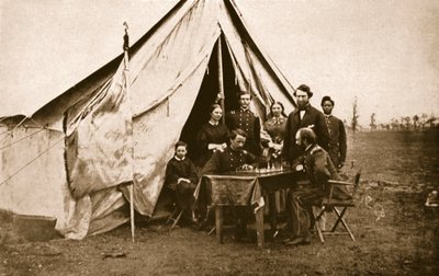 General James H. Wilson and Friends, 1861-65 by Mathew B. Brady