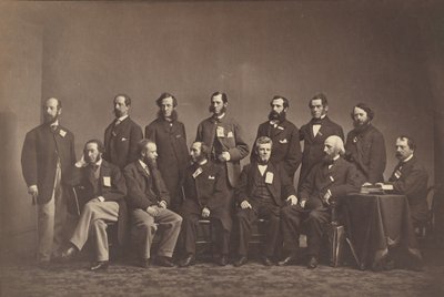 Members of the New York Sanitary Commission, ca. 1860 by Mathew Brady