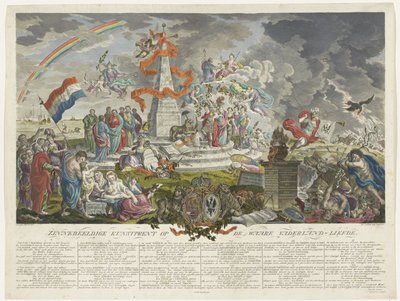 Allegory of True Patriotism, 1788 by Mathias de Sallieth