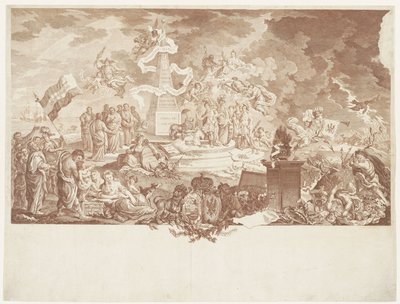 Allegory of True Patriotism, 1788 by Mathias de Sallieth