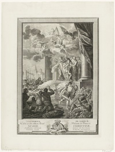 Clemency of Emperor Joseph II to the Protestants, 1783 (La Clemence de Joseph II) by Mathias de Sallieth