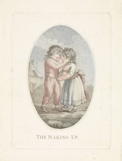 Boy Kissing Girl by Mathias de Sallieth